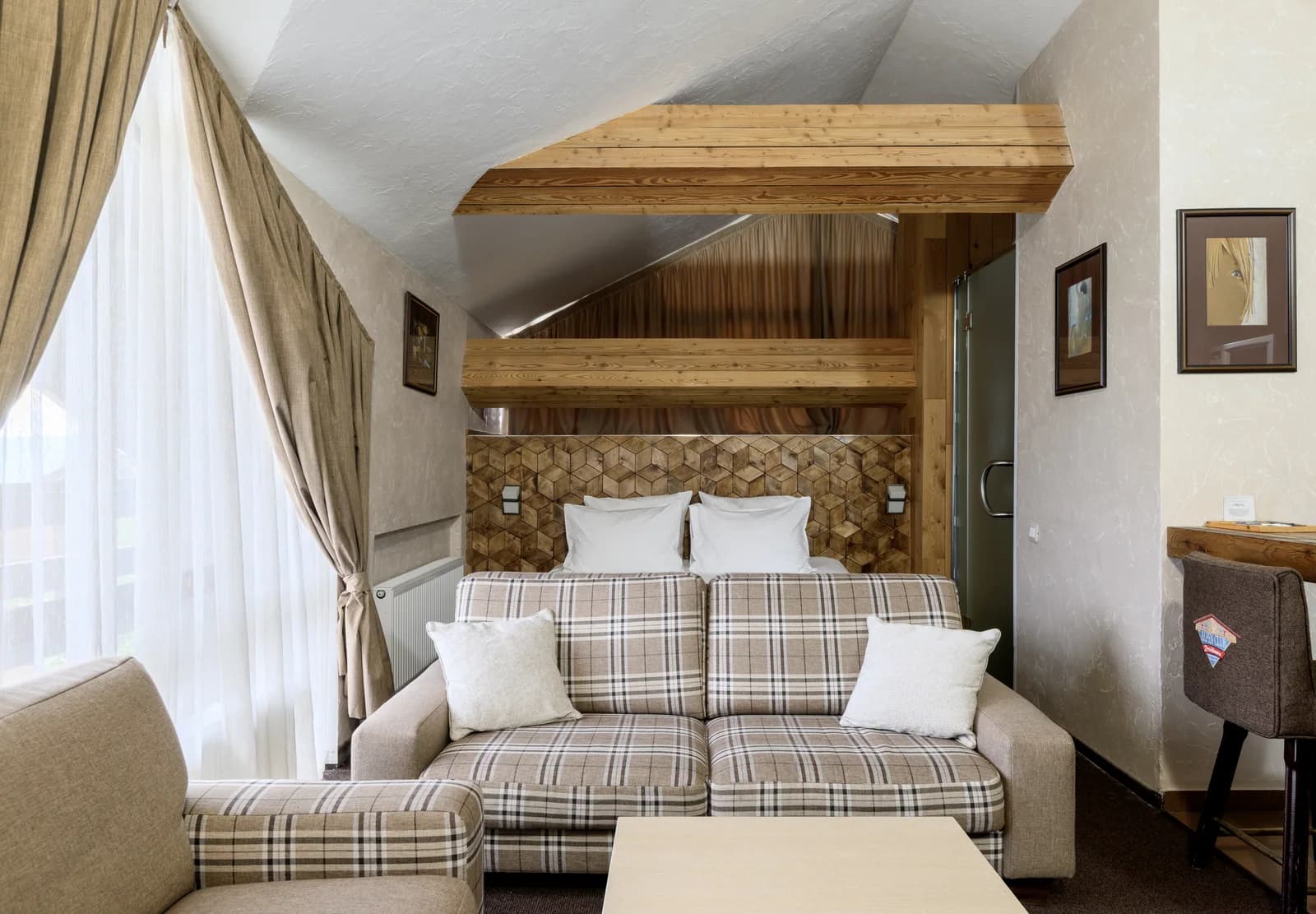 Студия в мансарде Alpen Club: фото 1